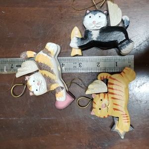 Kitty ornament set